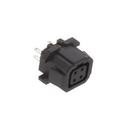 1 pcs : 163-156N-2-E - Phone Connectors SNAP-IN JACK pc mount