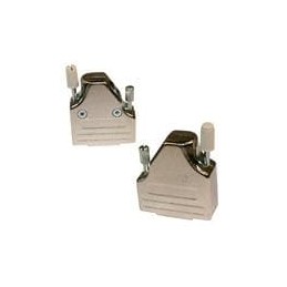 1 pcs : 953-015-030R121 - D-Sub Backshells 15P 35D Strain Rlf Die Cast Nickel