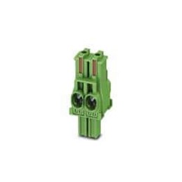 1 pcs : 1044740 - DIN Rail Terminal Blocks PCB Connector 2 Pos Green
