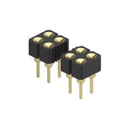 1 pcs : 419-10-264-00-006000 - Pin & Socket Connectors .100' 64P 2R SPRING MATE W/.042' PLNGR