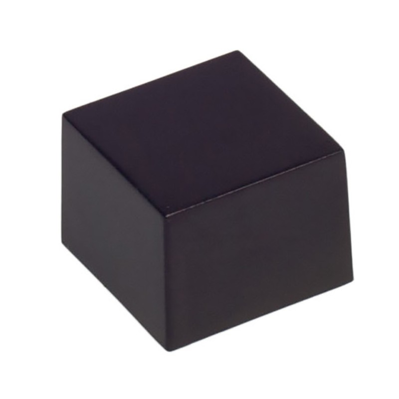 1 pcs - RS PRO Black ABS Enclosure, IP52, Black Lid, 22.1 x 22.2 x 16.5mm