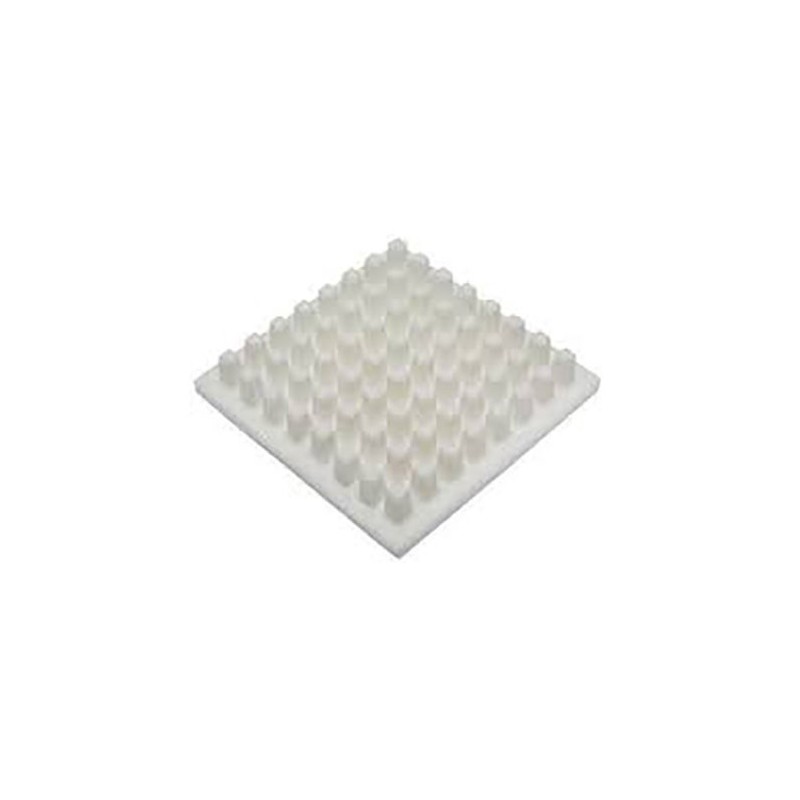 5 pcs - Heatsink, Universal Square Ceramic, 15.7 °C/W @ 400 lfm, 26.7 °C/W @ 100 lfm, 32 x 32 x 6mm, Adhesive, Screw