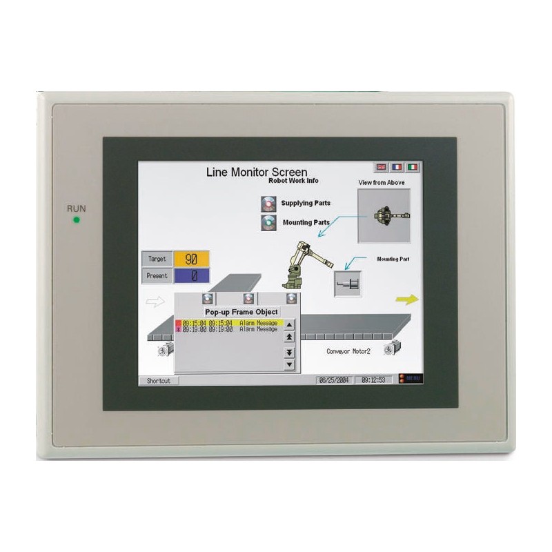1 pcs - Omron NS8 Series Touch Screen HMI - 8.4 in, LCD Display, 640 x 480pixels