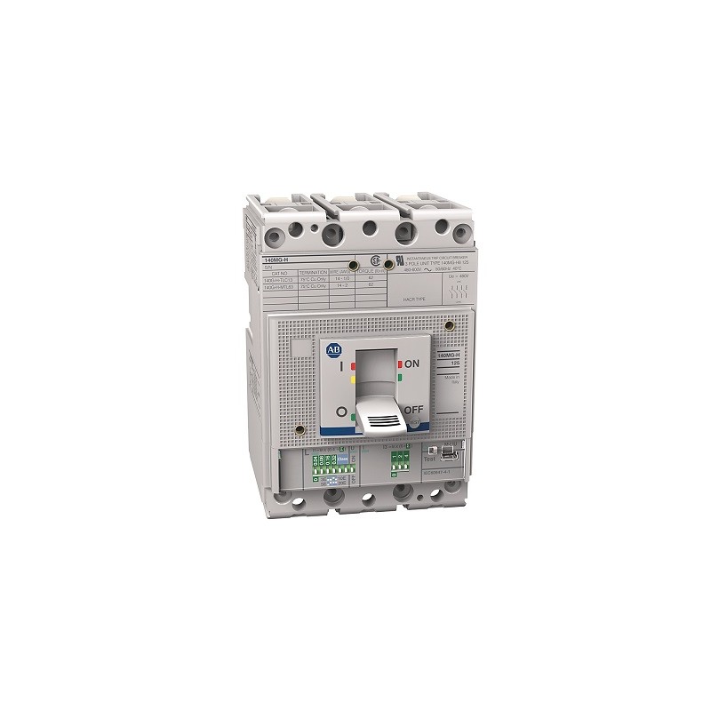 1 pcs - Rockwell Automation 60 A Motor Protection Circuit Breaker, 480 V