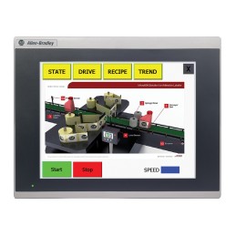 1 pcs - Allen Bradley PanelView 800 Touch Screen HMI - 10 in, TFT LCD Display, 800 x 600pixels