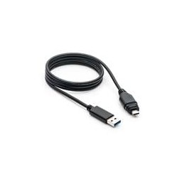 1 pcs : UC30ML-NAML-QB001 - USB Cables / IEEE 1394 Cables USB TYPE C TO USB 3 Type A Plug