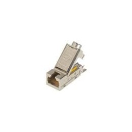 1 pcs : 20820000002 - Modular Connectors / Ethernet Connectors Ha-VIS preLink RJ45 HIFF module