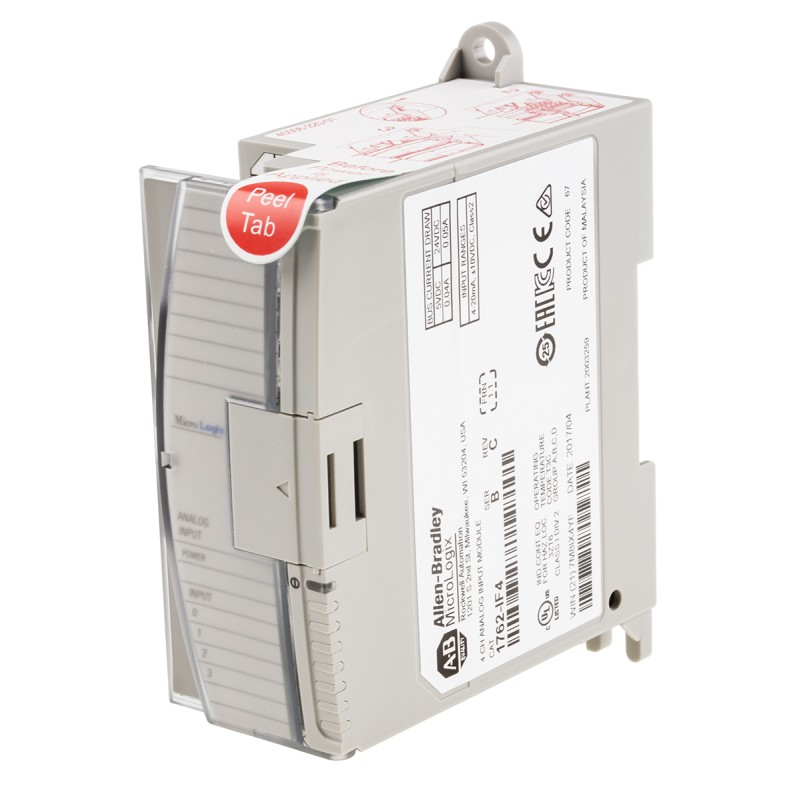 1 pcs - Allen Bradley 1762 Series PLC I/O Module for Use with MicroLogix 1100 Series, MicroLogix 1200 Series, MicroLogix 1400