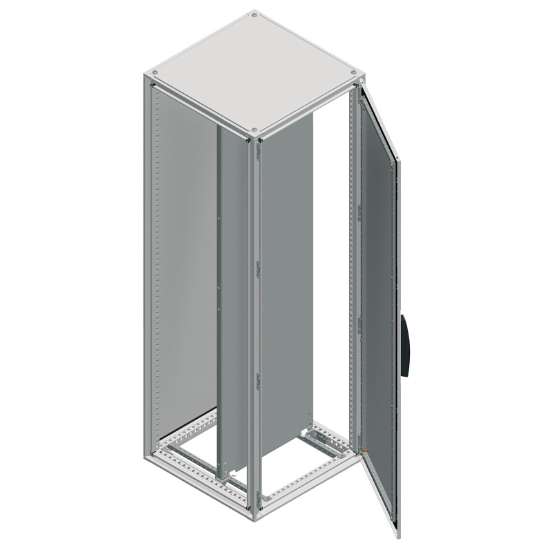 1 pcs - Schneider Electric NSYSF Series Sheet Steel General Purpose Enclosure, IP55, 2000 x 800 x 400mm