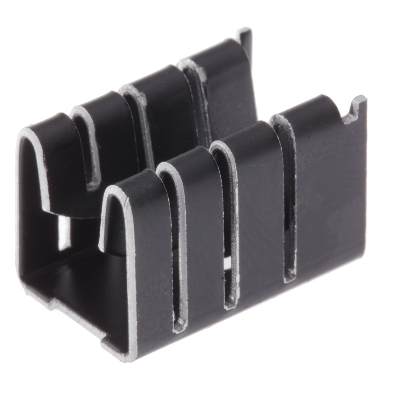 5 pcs - Heatsink, 20.3°C/W, 19.5 x 12.7 x 13mm, Solder