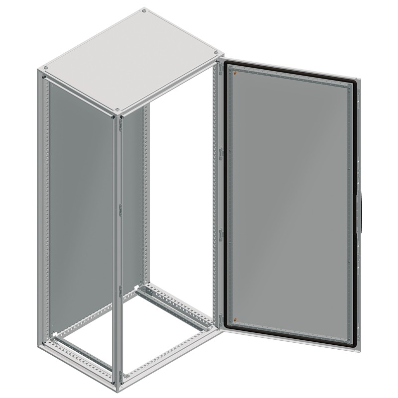 1 pcs - Schneider Electric NSYSF Series Sheet Steel General Purpose Enclosure, IP55, 1800 x 800 x 400mm