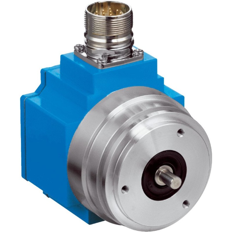 1 pcs - Sick SRM50 Series Absolute Absolute Encoder, 1024ppr ppr, Binary Signal, Solid Type, 6mm Shaft