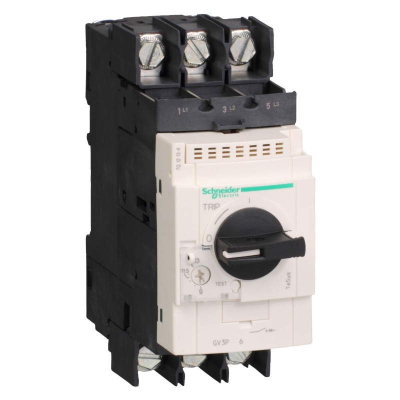 1 pcs - Schneider Electric TeSys Deca Motor Protection Circuit Breaker - 3 Pole 690V Voltage Rating, 5A Current Rating