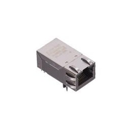 1 pcs : JK0-0187NL - Modular Connectors / Ethernet Connectors 1000Base-T NonPoE 1-Port RJ45 THT