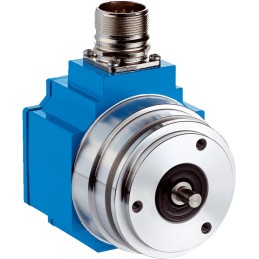 1 pcs - Sick SRS50 Series Absolute Absolute Encoder, 1024ppr ppr, Binary Signal, Solid Type, 6mm Shaft