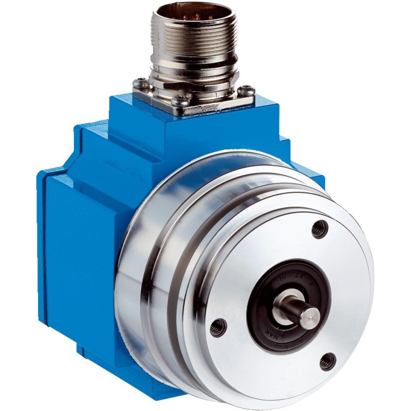 1 pcs - Sick SRS50 Series Absolute Absolute Encoder, 1024ppr ppr, Binary Signal, Solid Type, 6mm Shaft