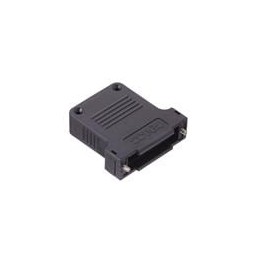 1 pcs : 165X13389X - D-Sub Backshells PLASTIC HOOD W/STRT CABLE EXIT