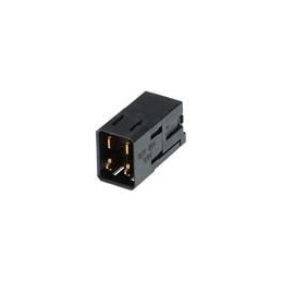 1 pcs : 78211-1044 - High Speed/Modular Connectors IMPACT PWR 3PR RA HD HDR PF .76AuLF 4CKT