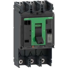 1 pcs - Schneider Electric, ComPacT MCCB 3P 400A, Fixed Mount