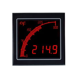 1 pcs - Trumeter LCD Temperature Indicator for Temperature, 68mm x 68mm