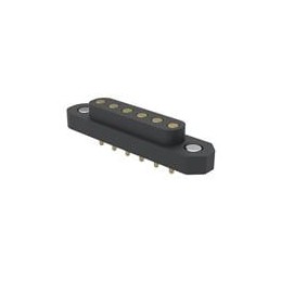 1 pcs : 878-20-006-10-011000 - Rectangular Mil Spec Connectors 4mm Magnetic Spring-Loaded Target Conn 6 Pin UnShrouded Through-H