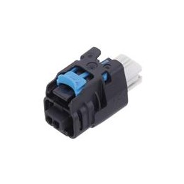 1 pcs : 35023596 - Automotive Connectors 2 way Female GTS SensoMate Series Black CONN