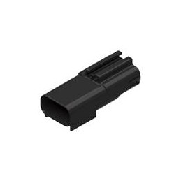 1 pcs : 54200304 - Automotive Connectors 3 way Male APEX 2.8 Unsealed Black CONN