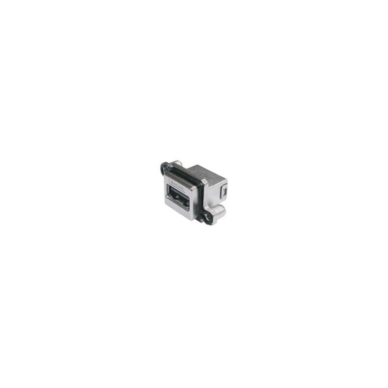 1 pcs : MUSBR-3593-30 - USB Connectors MUSBR Rugged USB 3.0 Connector, IP67, Type A Receptacle, Vertical, Pcb Tail, 4-40 UNC Thr