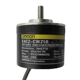 1 pcs - Omron Incremental Incremental Encoder, 500 ppr, PNP Open Collector Signal, Radial, Thrust Type
