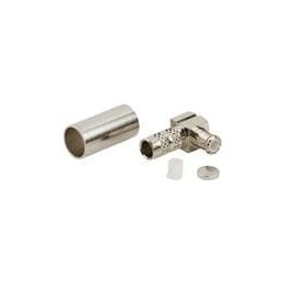 1 pcs : 252122 - RF Connectors / Coaxial Connectors MCX RA Crimp Plug