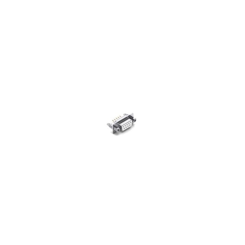 1 pcs : 61800929321 - D-Sub Standard Connectors WR-DSUB Female PCB Connector 9P Straight w/board clip / hex screw UNC 4-40