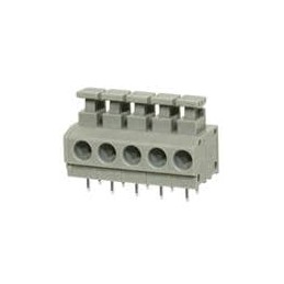 1 pcs : TBL001-500-05GY-2GY - Fixed Terminal Blocks Terminal block, screwless, 5.00, horizontal, 5 poles, cool gray