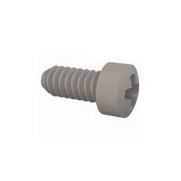 1 pcs : 010440WF025 - Screws & Fasteners Fillister Phillips Screw, 4-40 Thread, 1/4 Lg, Natural, Nylon