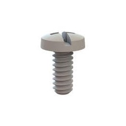1 pcs : 010440CD025 - Screws & Fasteners Binder Combination Screw, 4-40 Thread, 1/4 Lg, Natural, Nylon