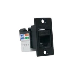 1 pcs : NHRJ45D5EIDCB - Modular Connectors / Ethernet Connectors RJ45 FT Narrow Pnl Mnt Conn CAT5E IDC