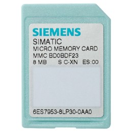 1 pcs - Siemens Memory Card for Use with C7, ET200S, S7-300