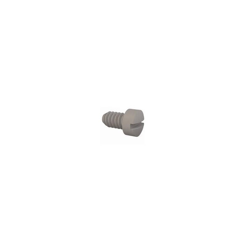 1 pcs : 010440F018 - Screws & Fasteners Fillister Slottted Screw, 4-40 Thread, 1/8 Lg, Natural,Nylon