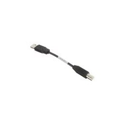 1 pcs : 1487594-3 - USB Cables / IEEE 1394 Cables USB A-B 28/28 BLACK .16 M