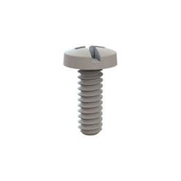 1 pcs : 010440CD031 - Screws & Fasteners Binder Combination Screw, 4-40 Thread, 5/16 Lg, Natural, Nylon