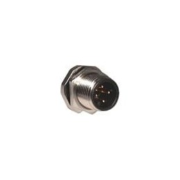 1 pcs : 859-004-103R001 - Circular Metric Connectors M12 4 P M S/C PNL MNT REAR G/F