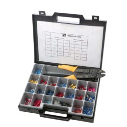 1 pcs - MECATRACTION Assorted Terminal Boxes Crimp Terminal Crimp terminal Kit