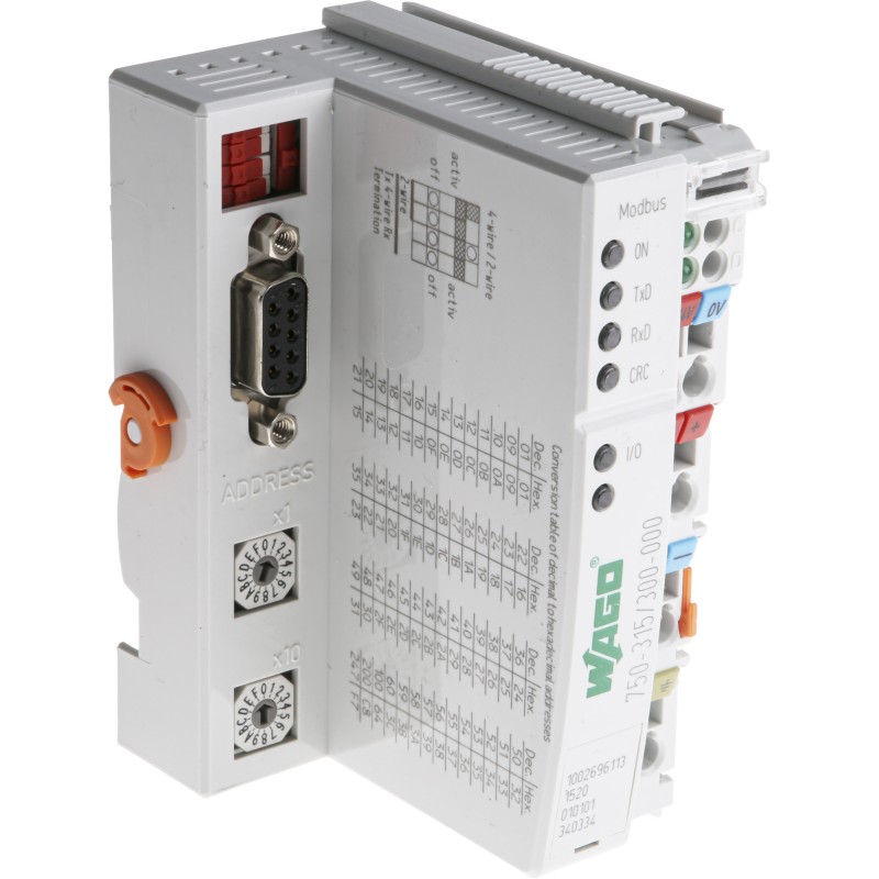 1 pcs - Wago 750 Series Coupler for Use with I/O System 750/753