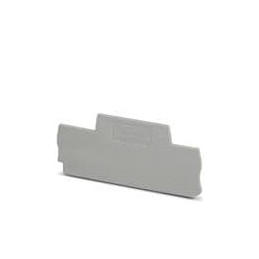 1 pcs : 3038558 - Terminal Block Tools & Accessories End Cover for MOD TERM BLOCK GRAY