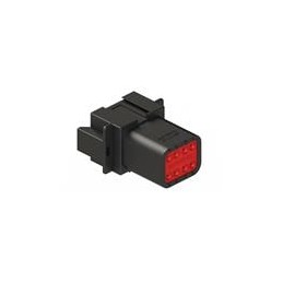 1 pcs : AT04-08PB - Automotive Connectors AT Series Receptacle 8 Way Key B