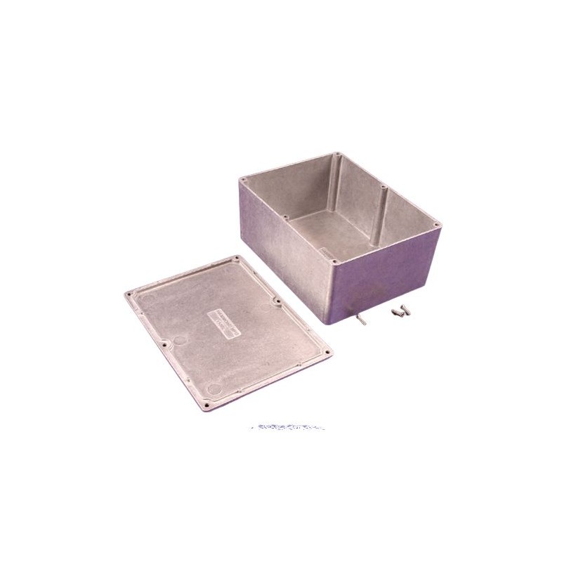 1 pcs - Hammond Die Cast Aluminium Junction Box, IP54, 165 x 128 x 72mm