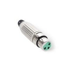 1 pcs : AAA4FBZ - XLR Connectors 4 PIN FEM CORD PLUG