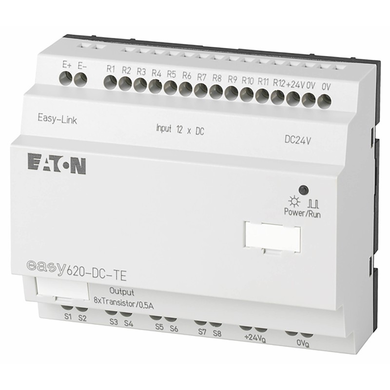 1 pcs - Eaton Digital I/O Module for Use with Easy700, Easy800, EC4E, EC4P, ES4P, MFD-CP8/CP10