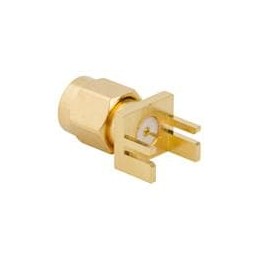1 pcs : 132413 - RF Connectors / Coaxial Connectors SMA End Launch Plug Flat Tab .042in PCB