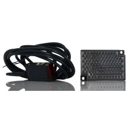 1 pcs - Omron Retroreflective Photoelectric Sensor, Block Sensor, 100 mm - 300 mm Detection Range