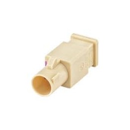 1 pcs : 59Z114-000I - RF Connector Accessories Plastic housing Plug Straight I Beige